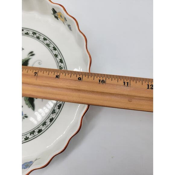 Alt Amsterdam by Villeroy & Boch Quiche Baking Dish Floral Round Shape Cream - Picture 7 of 7